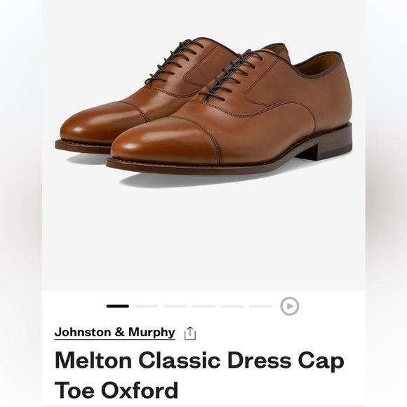 Johnston & Murphy Mens XC4 Tanner Oxford Brown Waterproof 20-4986 11.5M Johnston & Murphy Men main image 4